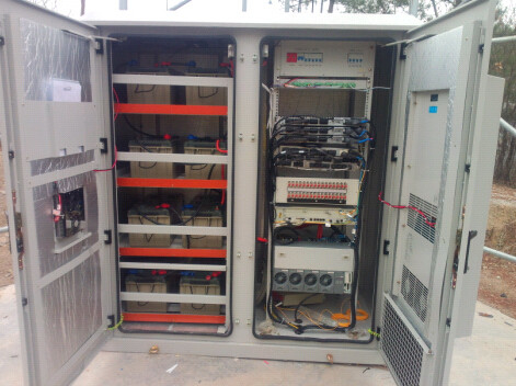 China Telecom Tower Cabinet, Battery Cabinet, With Air Conditioner or Heat Exchanger supplier