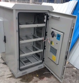 China Outdoor Battery Cabinet, IP55, with Air Conditioner, Outdoor Telecom Cabinet supplier