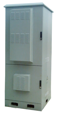 China IP55 Outdoor Telecom Enclosure, Power Supply Cabinet, with Battery Compartment supplier