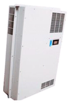 China SAD104-1,400W 48V Door Mounted Cabinet Air Conditioner, For Wireless Communication Cabinet supplier