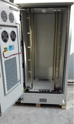 China DDTE064,Outdoor Telecom Cabinet/Enclosure,IP55,19” rack,With Heat Exchanger,Rectifier/UPS supplier