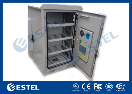 China Equipment Enclosures Outdoor Battery Cabinet IP55 With Anti Theft Three Point Lock supplier