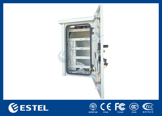 China DIN Rail Single Wall Outdoor Power Cabinet Pole Mounted Waterproof Power Supply Enclosure supplier