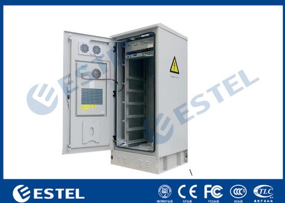 China IP55 32U Outdoor Telecom Cabinet Double Wall With Heat Insulation 19 Inch Equipment Cabinet supplier