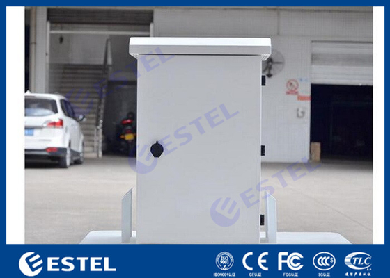 China Waterproof Dustproof Cold Rolled Steel Outdoor Power Cabinet With Front Access supplier