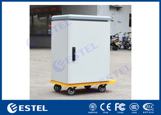 China IP55 Sunproof Galvanized Steel Double Wall Outdoor Telecom Cabinet supplier