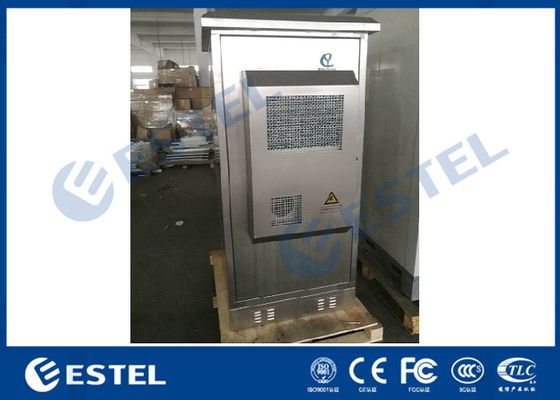 China Stainless Steel Outdoor Telecom Cabinet Air Conditioner Cooling With One Front Door supplier