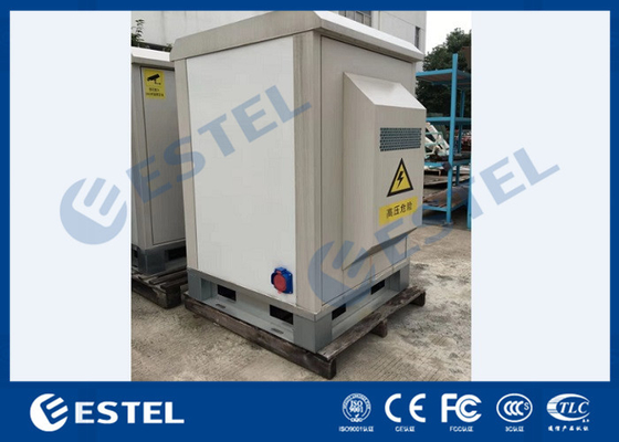 China 1.0KW Cooling Capacity Outdoor Telecom Cabinet Galvanized Steel With Oil Socket supplier