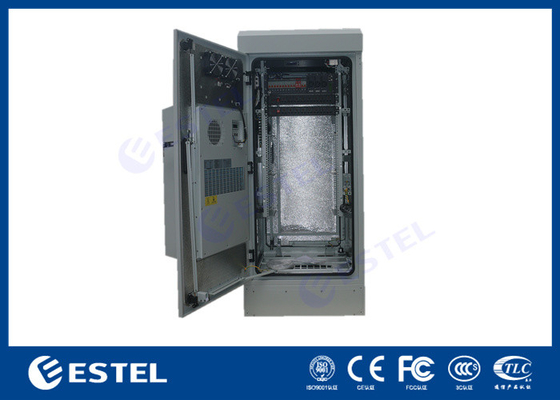 China 750 750 1750mm Galvanized Steel Two Walls IP 55 Electrical Enclosures Anti-Theft Three Point Lock supplier