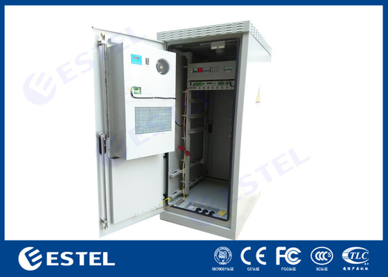 China 700×1000×1600mm IP55 1200W Outdoor Telecom Enclosure 1.5mm Single Steel Plate PEF Insulation supplier