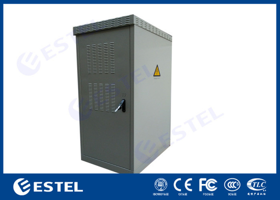 China 1500W Air Conditioner Welded Outdoor Telecom Enclosure 80W/K Heat Exchanger Single Door supplier