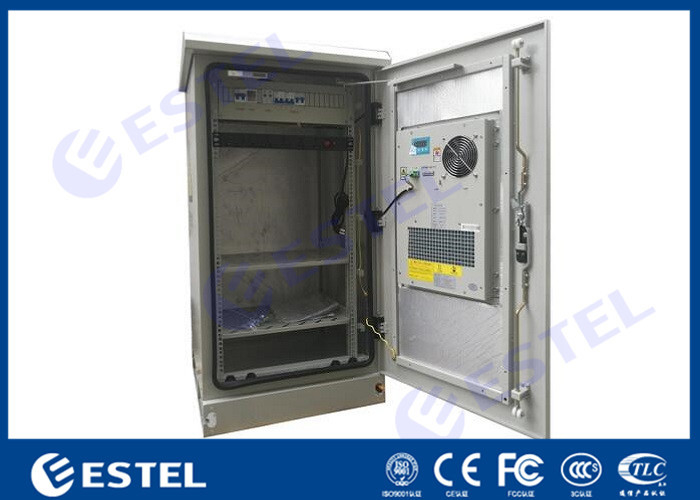 24u Single Wall Outdoor Telecom Cabinet With Heat Insulation