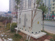 IP55 Outdoor Telecom Cabinet With Three Compartments, AC220V or DC48V Air Conditioner supplier