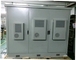Three Door Outdoor Telecom Enclosure, With Air Conditioner, PDU, Battery Compartment supplier