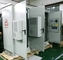 Three Door Outdoor Telecom Enclosure, With Air Conditioner, PDU, Battery Compartment supplier