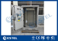 Galvanized Steel Thermostatic Outdoor Telecom Cabinet , Outdoor Electronics Cabinet supplier