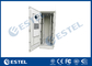 48U Outdoor Telecom Equipment Cabinet With Anti-theft Lock Cover Temperature Control Double Wall Steel Cabinet supplier