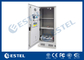 Stainless steel Temperature Control Outdoor Battery Cabinet With 3 Layer Battery For Telecom Station supplier