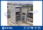 Telecom Outdoor Enclosure Galvanized Steel 1.5mm Thickness 19'' Installation With Air Conditioner supplier