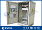 220VAC Air Conditioner Cooling System Galvanized Steel Integrated Outdoor Telecom Cabinet supplier
