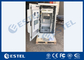 Galvanized Steel Outdoor Telecom Cabinet With Front &amp; Rear Access 27U Rack supplier