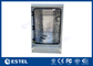 IP65 16U Galvanized Steel Outdoor Telecom Cabinet Standard 19 inch mounting rails supplier