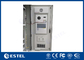 AC220V, 50Hz 1500W Air Conditioner DV48V Fans Double Door 40U Galvanized Steel Outdoor Telecom Equipment Cabinet supplier