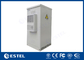 AC220V, 50Hz 1500W Air Conditioner DV48V Fans Double Door 40U Galvanized Steel Outdoor Telecom Equipment Cabinet supplier