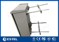 Fans And TEC Hot Dip Galvanized Steel IP55 Outdoor Telecom Enclosure Weatherproof Electronics Box supplier