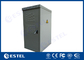 1500W Air Conditioner Welded Outdoor Telecom Enclosure 80W/K Heat Exchanger Single Door supplier