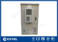 Two Compartments Outdoor Telecom Cabinet 19&quot; Rack For Base Station supplier