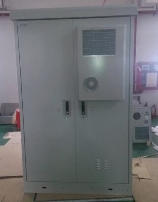 China Outdoor Telecom Cabinet, With Air Conditioner or Heat Exchanger, IP55 supplier