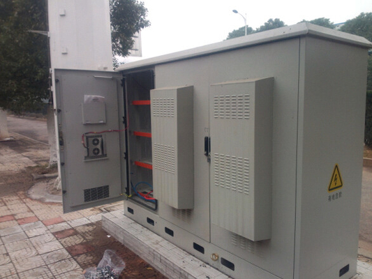 China Outdoor Telecom Cabinet, Outdoor Street Cabinet, Cabinet for Remote Area, IP55 supplier