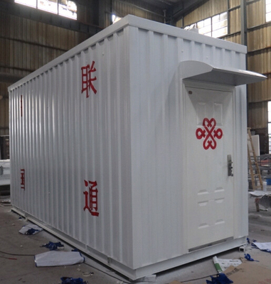 China Steel Armored Telecom Shelter, Outdoor Telecom Shelter, Sandwich Structure, Custom Made supplier