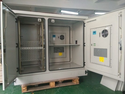 China ET1678140:19&quot; Custom Made Outdoor Telecom Cabinet With Air Conditioner For 3G/4G System supplier