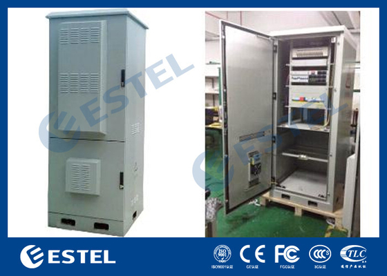 China Two Compartment Outdoor Power Cabinet DDTE011 For Equipment / Batteries supplier