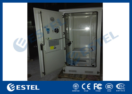 China Professional Weatherproof Outdoor Data Cabinet Energy Saving 2195×900×900 mm supplier