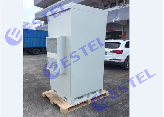 China Outdoor Telecom Equipment Cabinets 40U With Two Doors And Sensors Can Be Customized supplier