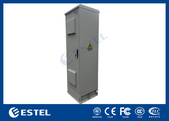 China Customized 19inch 42U IP55 Outdoor Telecom Cabinet With Quater Fans and Dual doors supplier