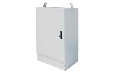 China Single Wall  Insulated Aluminum  Single Access Dual Access Outdoor Cabinet supplier