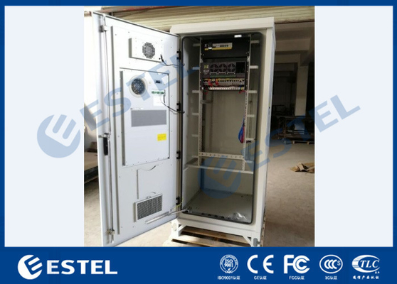 China IP55 Outdoor Power Cabinet Galvanized Steel PDU Battery ODF DCDU With Air Conditioner supplier