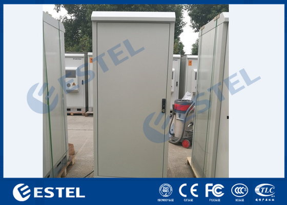 China 1500W Cooling Capacity Air Condirtioner Outdoor Telecom Cabinet With Front Rear Access supplier