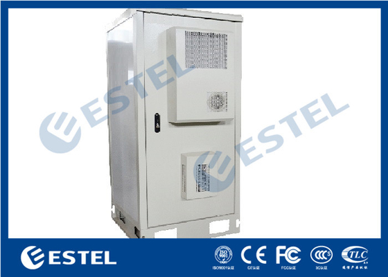China High Integration Fast Assembly Outdoor Telecom Cabinet With Battery Layers supplier