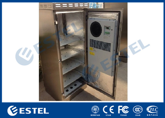 China 304 Stainless Steel IP55 Outdoor Telecom Cabinet Waterproof Corrosion Resistance supplier
