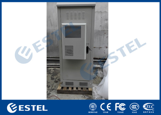China Double Wall Air Conditioner Cooling Outdoor Telecom Equipment Cabinet With Rectifier System , Power Distribution Unit supplier