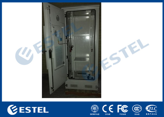 China Galvanized Steel With Heat Insulation Outdoor Telecom Cabinet With Heat Exchanger supplier