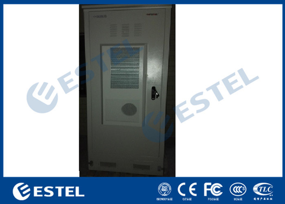 China High Quality Galvanized Steel Outdoor Telecom Cabinet With Heat Exchanger And Fans supplier