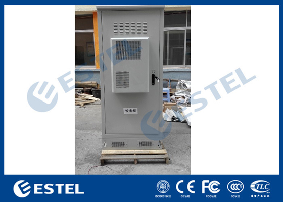 China IP55 Air Conditioner Cooling System Outdoor Equipment Cabinet Including 19”Rack supplier