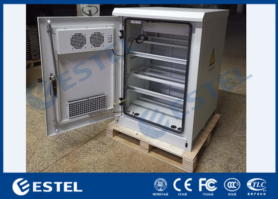 China IP55 Two Compartments Outdoor Cabinet Including Equipments And Battery supplier