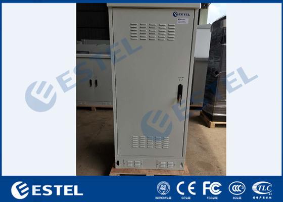 China IP55 Galvanized Steel Integrated Outdoor Telecom Cabinet 19 Inch Rack supplier